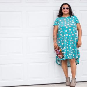 LuLaRoe Americana Dress Stars